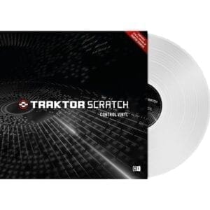 Native Instruments Traktor scratch time code vinyl Transparant