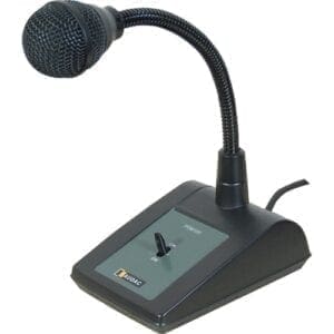 Audac PDM200 Omroepmicrofoon 100 volt sets J&H licht en geluid