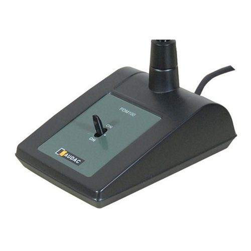 Audac PDM200 Omroepmicrofoon 100 volt sets J&H licht en geluid 3