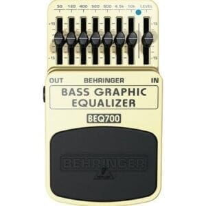 Behringer BEQ700 Bass Graphic Equalizer EQ effect pedaal-12513
