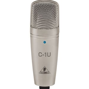 Behringer C-1U USB studio condensatormicrofoon (opruiming) _Uit assortiment J&H licht en geluid