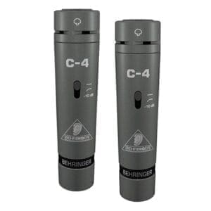 Behringer C-4 Studio condensator microfoon (set van 2)