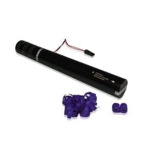 MagicFX ESC01DB Elektrisch streamer kanon 40cm (donkerblauwe streamers) 40cm - Streamers Paper J&H licht en geluid