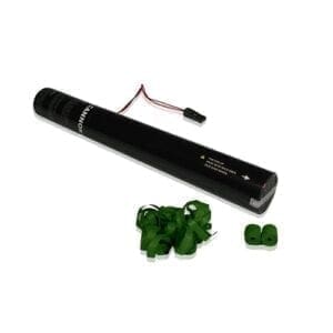 MagicFX ESC01DG Elektrisch streamer kanon 40cm (donkergroene streamers) 40cm - Streamers Paper J&H licht en geluid