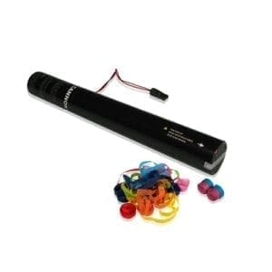 MagicFX ESC01MC Elektrisch streamer kanon 40cm (multicolor streamers) 40cm - Streamers Paper J&H licht en geluid
