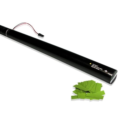 MagicFX ECC04LG Elektrisch confetti kanon 80cm (lichtgroene confetti) 80cm - Confetti Paper J&H licht en geluid