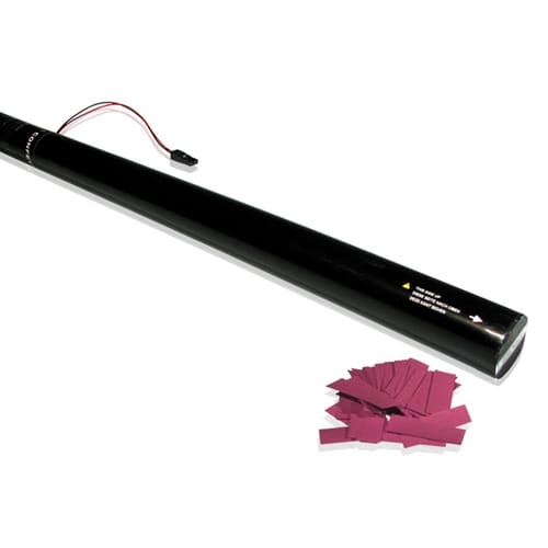 MagicFX ECC04PK Elektrisch confetti kanon 80cm (roze confetti) 80cm - Confetti Paper J&H licht en geluid