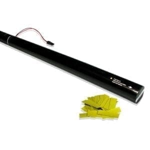 MagicFX ECC04YL Elektrisch confetti kanon 80cm (gele confetti) 80cm - Confetti Paper J&H licht en geluid