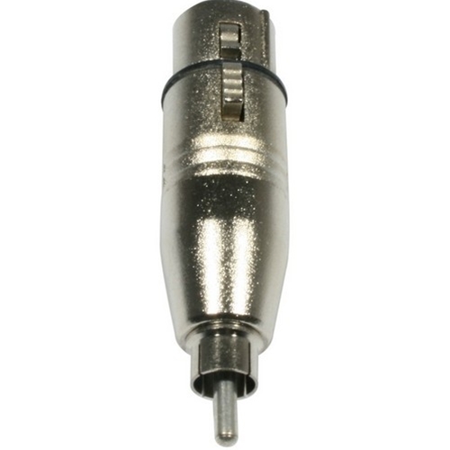 Accu-Cable Audio adapter: XLR female – RCA (tulp) male _Uit assortiment J&H licht en geluid
