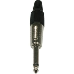 Accu-Cable 6,3mm Jack mono male connector