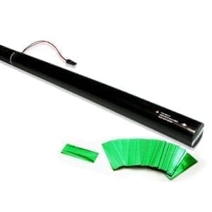 MagicFX ECC06DG Elektrisch confetti kanon 80cm (groene metallic confetti) 80cm - Confetti Metallic J&H licht en geluid
