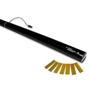 MagicFX ECC07GL Elektrisch confetti kanon 80cm (goudkleurige laser confetti) 80cm - Fluoriserende shooters J&H licht en geluid