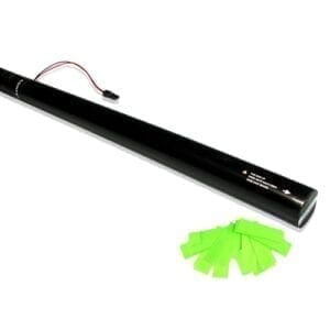 MagicFX ECC08GR Elektrisch confetti kanon 80cm (fluoriserend groene confetti) 80cm - Fluoriserende shooters J&H licht en geluid