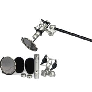 Samson CL2 – Set van 2 pencil condensatormicrofoons en accessoires Instrument Microfoons J&H licht en geluid