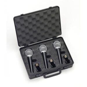 Samson R21SP – Set van 3 dynamische microfoons Spraak microfoons J&H licht en geluid