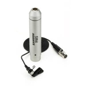 Samson QL5CL Set – PM6 fantoomadapter en QL5 lavalier microfoon Lavalier - Rever microfoons J&H licht en geluid