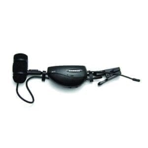 Samson HM40 blaasinstrument microfoon met een AH1 beltpack _Uit assortiment J&H licht en geluid