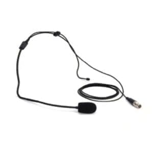 Samson QV10E headset microfoon met een 3-pins mini XLR connector _Uit assortiment J&H licht en geluid