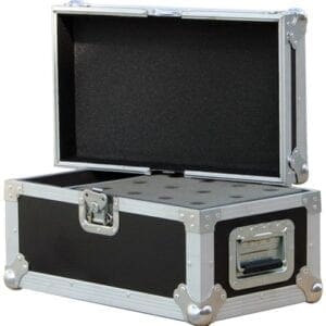 Caymon FCMC12 flightcase voor 12 microfoons Microfoon case J&H licht en geluid