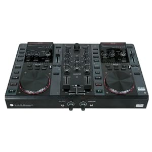 DAP Core Kontrol D2, 2-decks midi-controller met een ingebouwde geluidskaart Digitale DJ Gear J&H licht en geluid