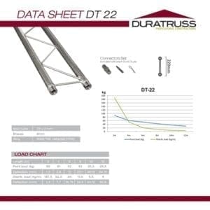 Duratruss DT 22-250 Laddertruss, 250 cm Duratruss DT 22 J&H licht en geluid