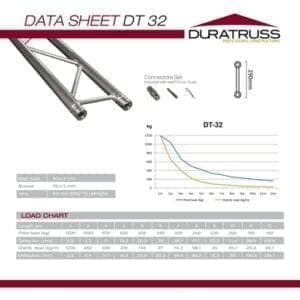 Duratruss DT 32 C19V-L45 Verticale laddertruss hoek 45