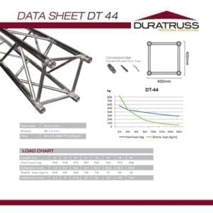 Duratruss DT 44-350 Vierkante truss, 350 cm