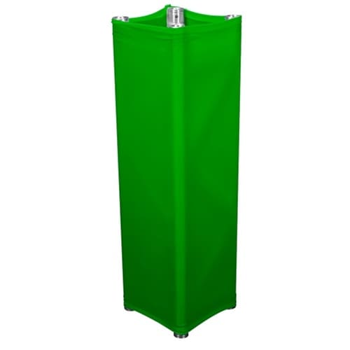 Duratruss Truss Cover groen, 2 meter _Uit assortiment J&H licht en geluid