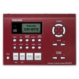 Tascam CD-GT2 gitaar trainer Multi effect processor J&H licht en geluid