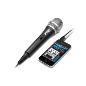 iRig MIC handheld microfoon voor iPhone en iPad, IK Multimedia-22360
