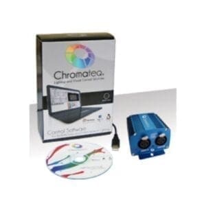 Chromateq LED player 1024 DMX interface