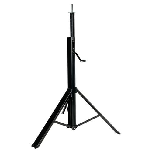 Showtec Pro 3500 Wind-Up statief, max. 350 cm / 120 kg _Uit assortiment J&H licht en geluid 3