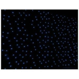 Showtec Star Sky II, Zwart LED gordijn (6 x 3 meter) met RGB SMD leds-22824