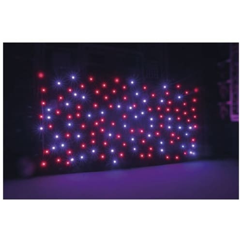 Showtec Star Sky Pro I, Zwart LED gordijn (6 x 3 meter) met RGB leds _Uit assortiment J&H licht en geluid 6