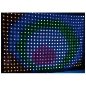 Showtec Pixel Sky Pro I, P100 LED gordijn (3 x 2 meter) met RGB leds
