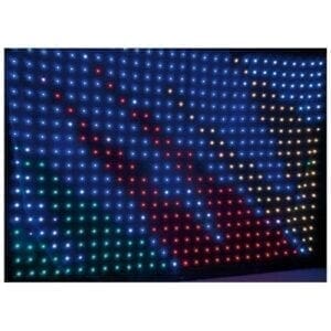 Showtec Pixel Sky Pro I, P100 LED gordijn (3 x 2 meter) met RGB leds-28291