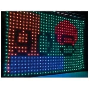 Showtec Pixel Sky Pro II, P187,5 LED gordijn (6 x 4 meter) met RGB leds-22851