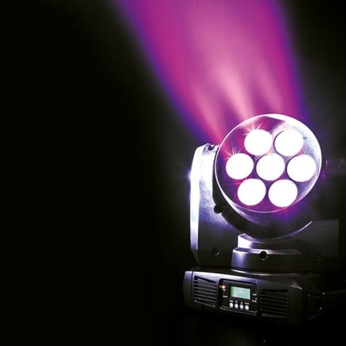 American DJ Inno Color Beam Quad 7 LED movinghead en scan J&H licht en geluid 4