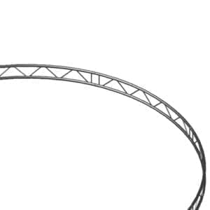 Duratruss DT 32 Verticaal cirkeldeel van een laddertruss cirkel (2 meter) Duratruss Cirkel truss J&H licht en geluid