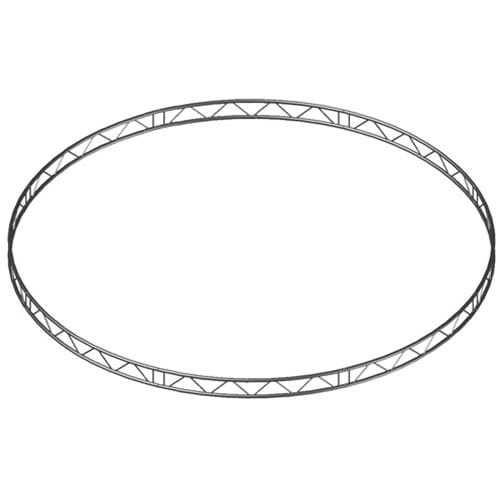 Duratruss DT 32 Horizontaal cirkeldeel van een laddertruss cirkel (4 meter) Duratruss Cirkel truss J&H licht en geluid 3