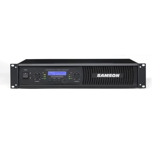 Samson SXD5000 Professionele PA versterker (2 x 750 Watt) met een DSP Versterkers J&H licht en geluid 2