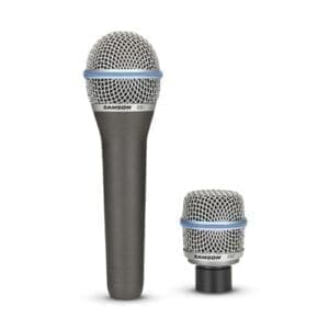 Samson CS – Dynamische microfoon met 2 verwisselbare capsules Spraak microfoons J&H licht en geluid