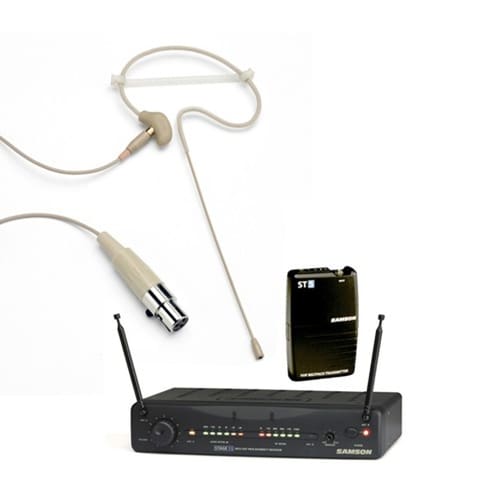 Samson Stage55 Headset set – Ontvanger, beltpack en SE10 headset microfoon _Uit assortiment J&H licht en geluid