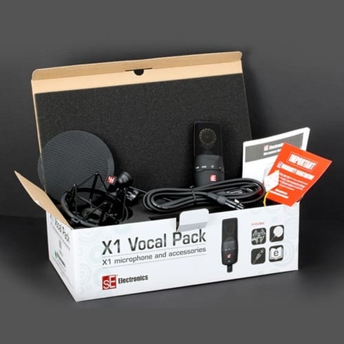 sE Electronics X1 Vocal Pack Studio microfoon J&H licht en geluid 7