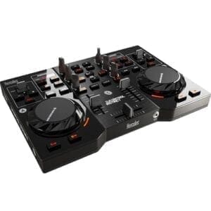 Hercules DJ Control Instinct - DJ MIDI-Controller met een ingebouwde geluidskaart