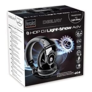 Hercules HDP DJ Light Show Adv - DJ Hoofdtelefoon met verlichting-24991