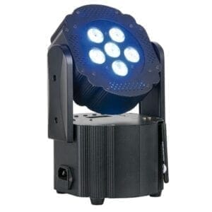 Showtec Eventlite 6/3 - Draadloze LED Wash Moving Head (zwart)-25059