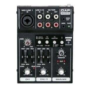 DAP Mini-GIG - 2-kanaals USB live mixer-29845