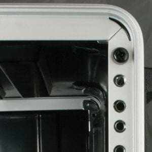 Accu-Case ABS dubbele deksel rackcase, 6 HE