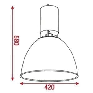 Artecta Domburg-TR400 - Hangende plafondlamp-25909